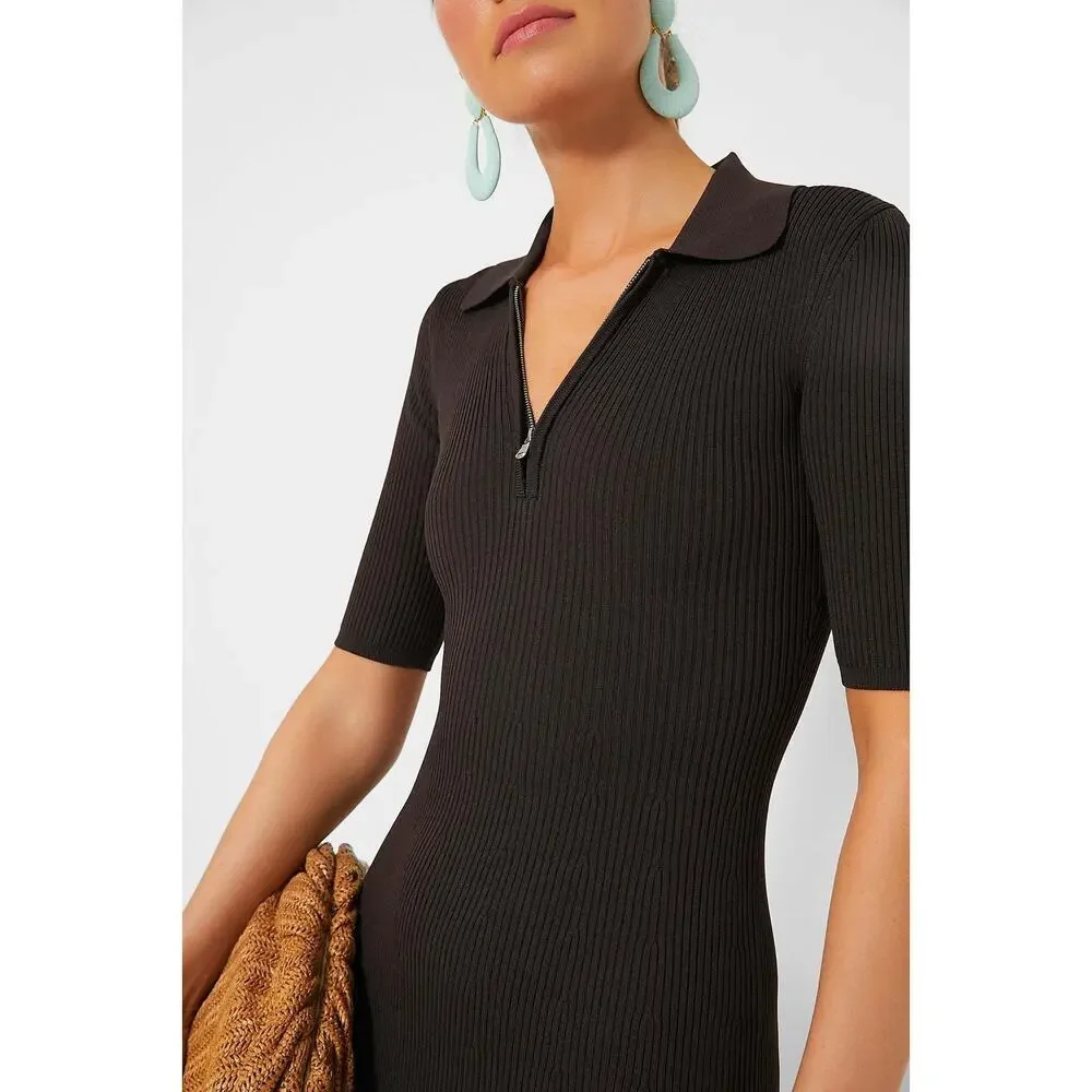 STAUD Earth Roland Dress Size XL NWT Retail $345 Tuckernuck - Picture 5 of 6
